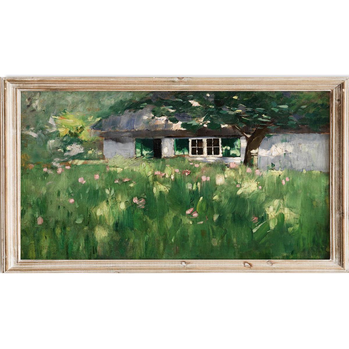 "Farmhouse Near Ferch" Art Print