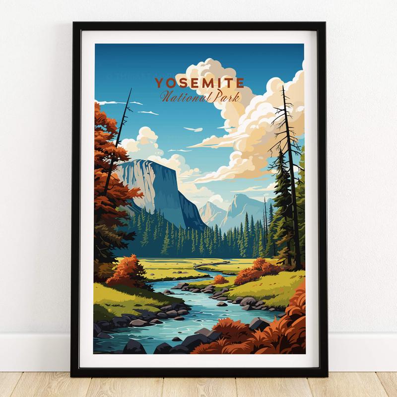 Yosemite Poster | National Park