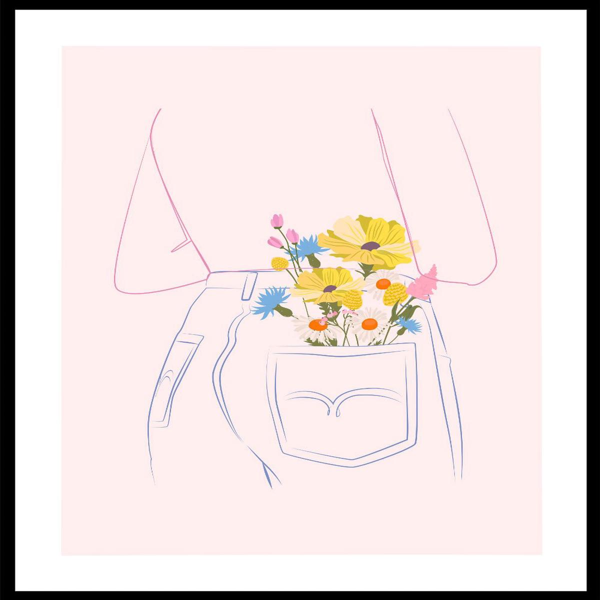 'Pocket of Spring No.3' Aesthetic Art Print