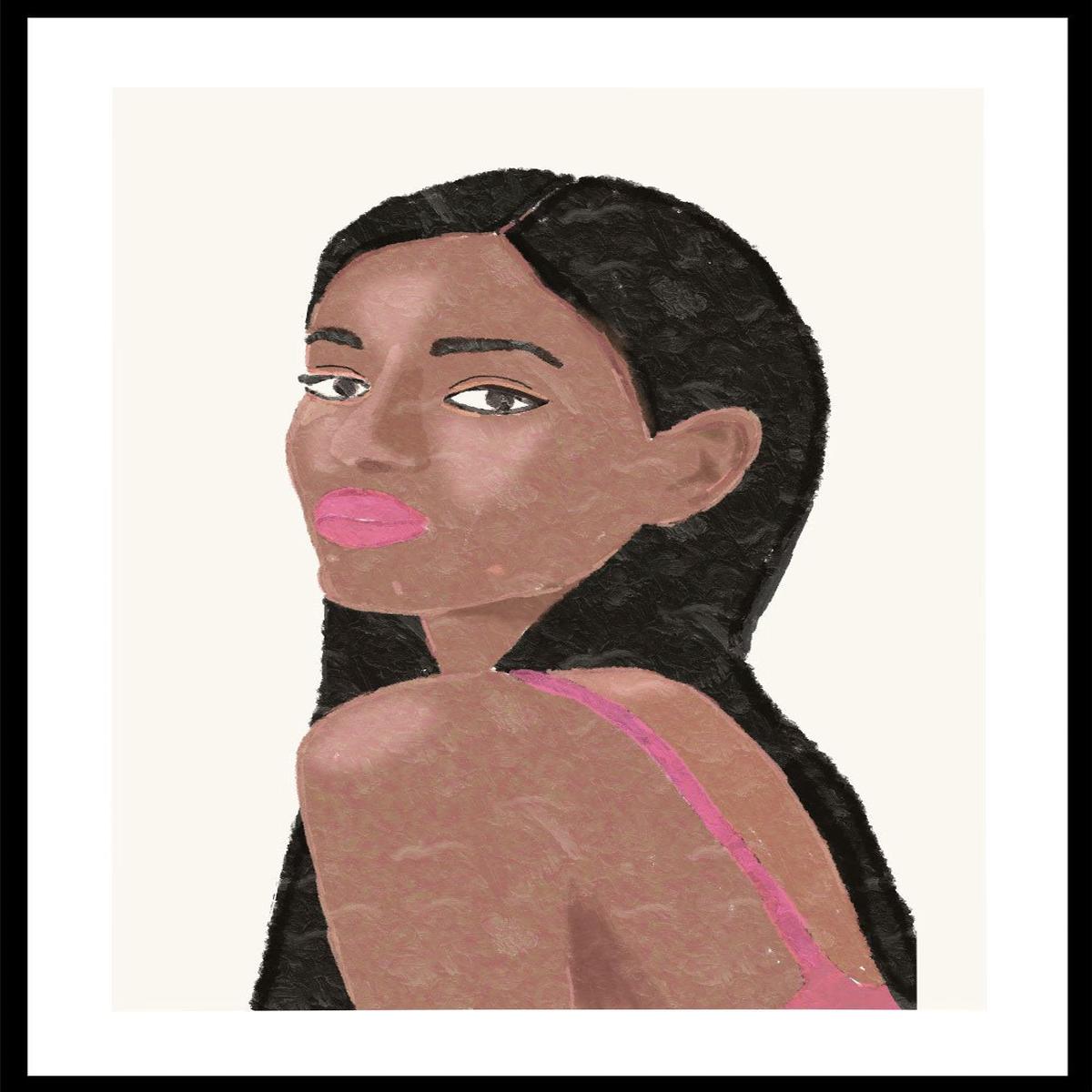 'Summer Gaze' Aesthetic Art Print