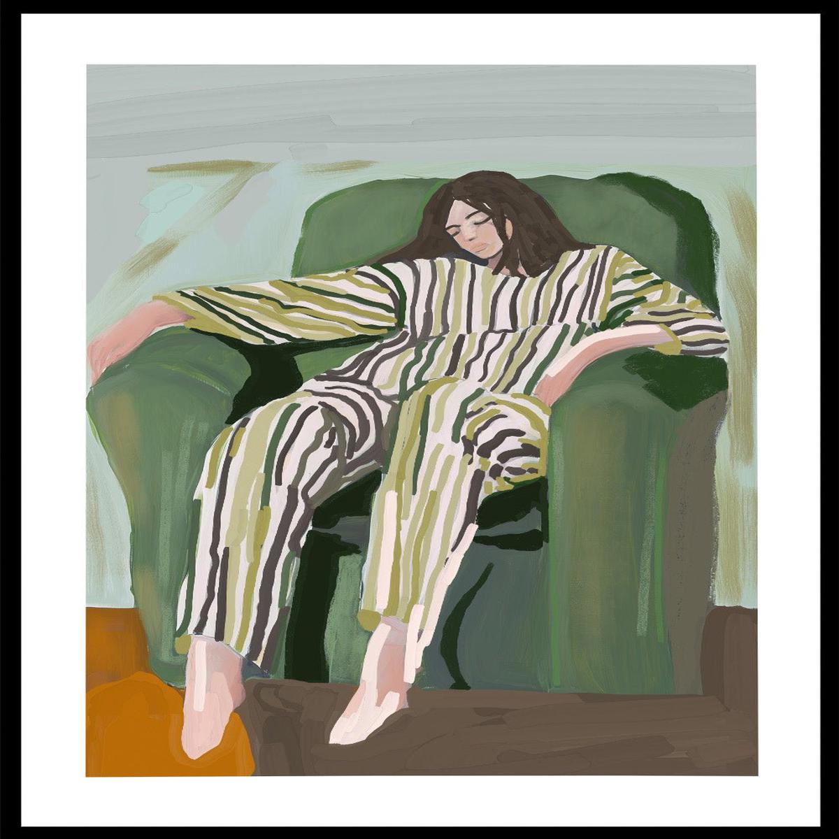 'Striped Pajamas' Aesthetic Art Print