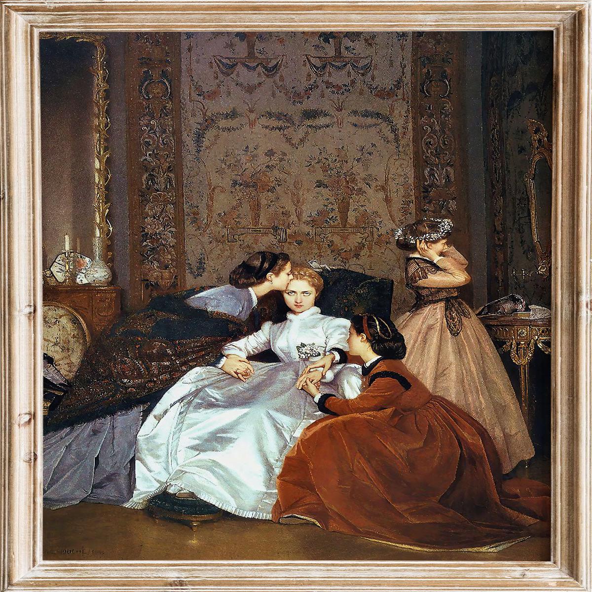 "The Reluctant Bride" Art Print