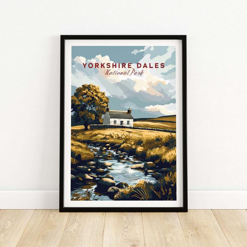 Yorkshire Dales National Park England Poster