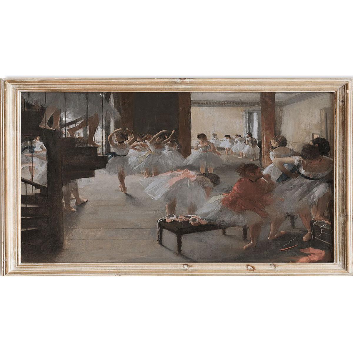 "Dance Class" Art Print