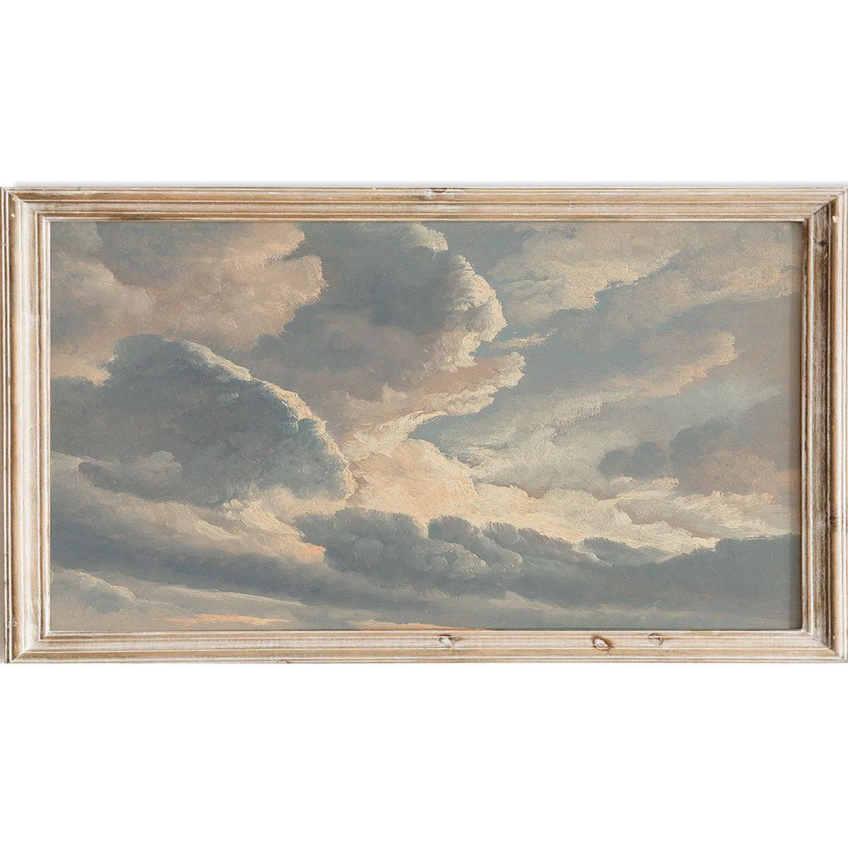 "Study of Clouds" Art Print