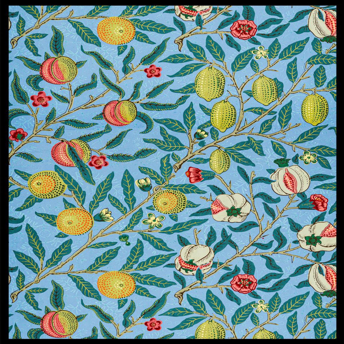William Morris Four Fruits 1862 Art Print