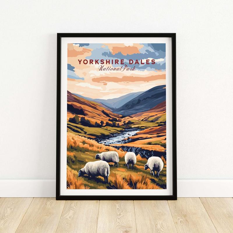 Yorkshire Dales National Park England Travel Print