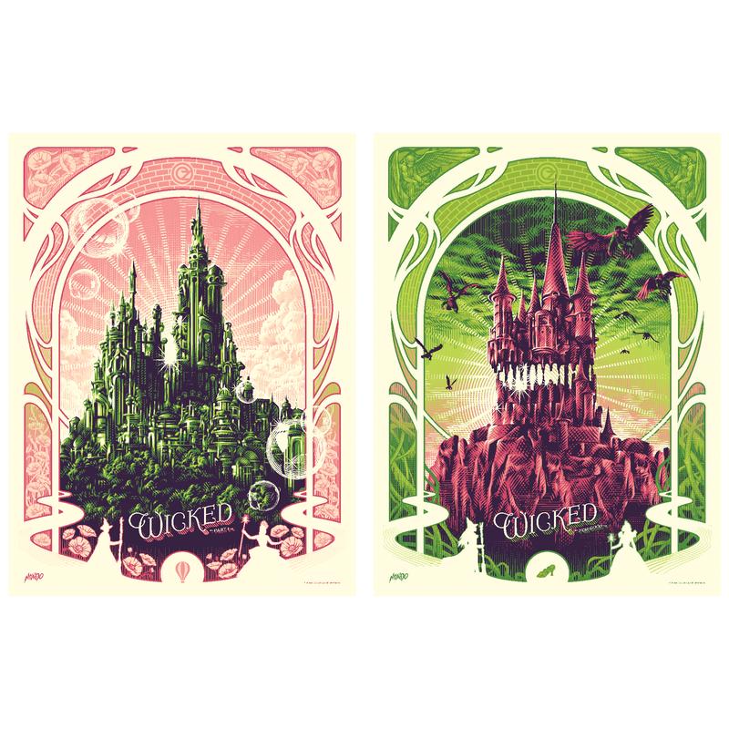 Wicked (Timed Edition) Poster Set