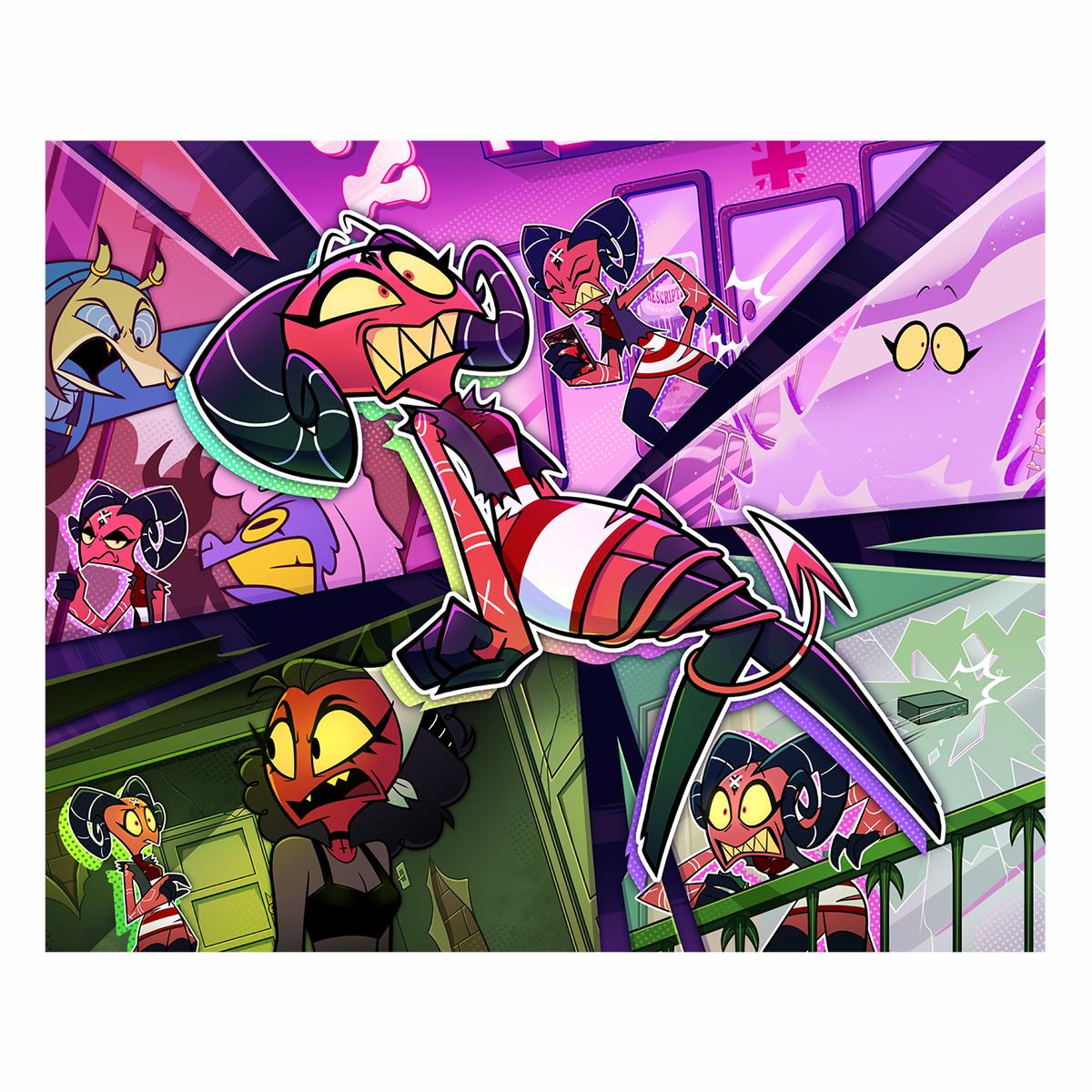 Barbies Bad Day Poster Print