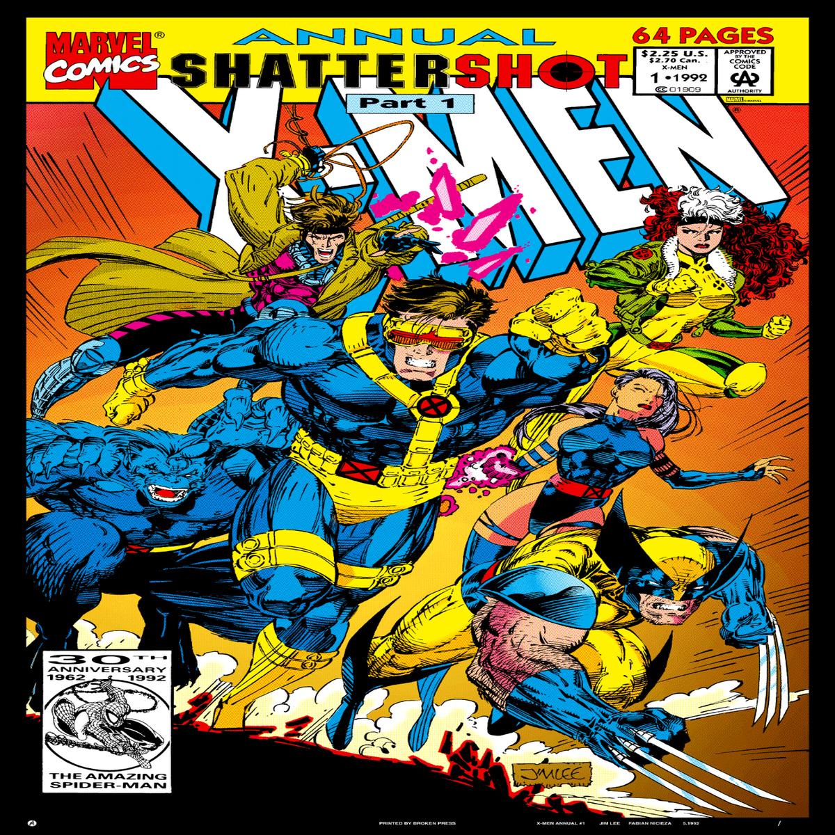 X-Men Annual #1 Poster