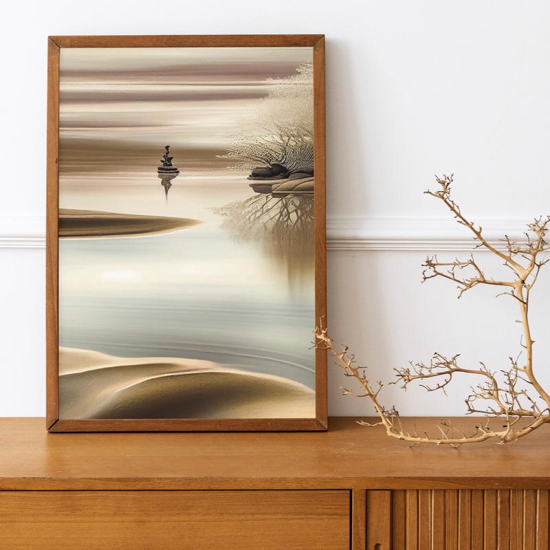 Zen Wall Art (ZA202303-008GLUP)