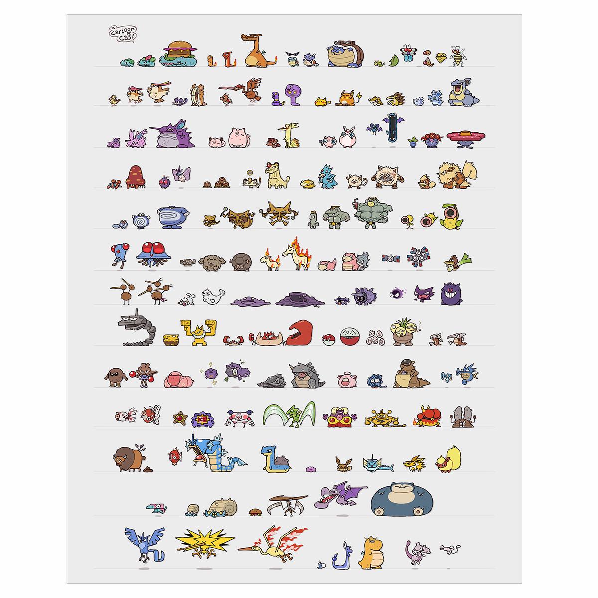 151 by Cas van de Pol - Poster Print