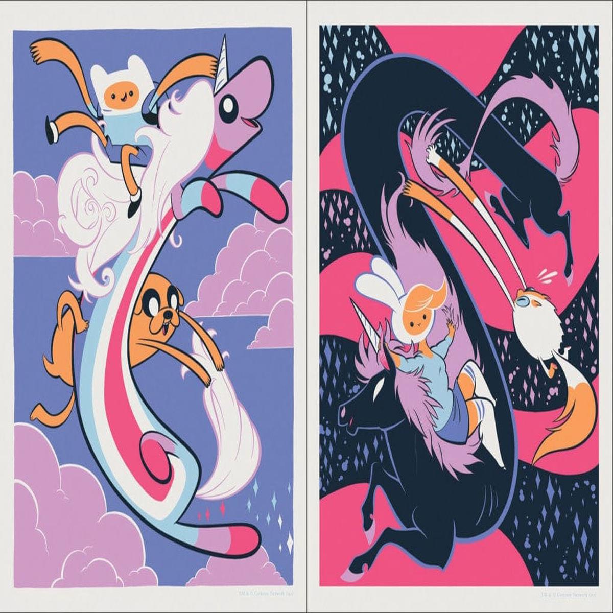 Adventure Time  Finn & Jake and Fionna & Cake Set