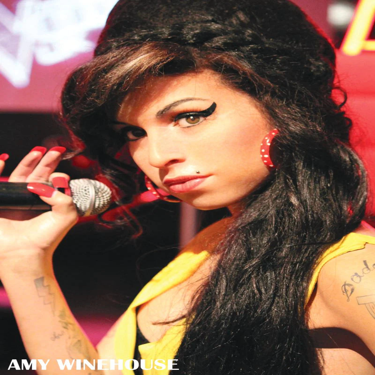 Amy Winehouse - Mic Poster