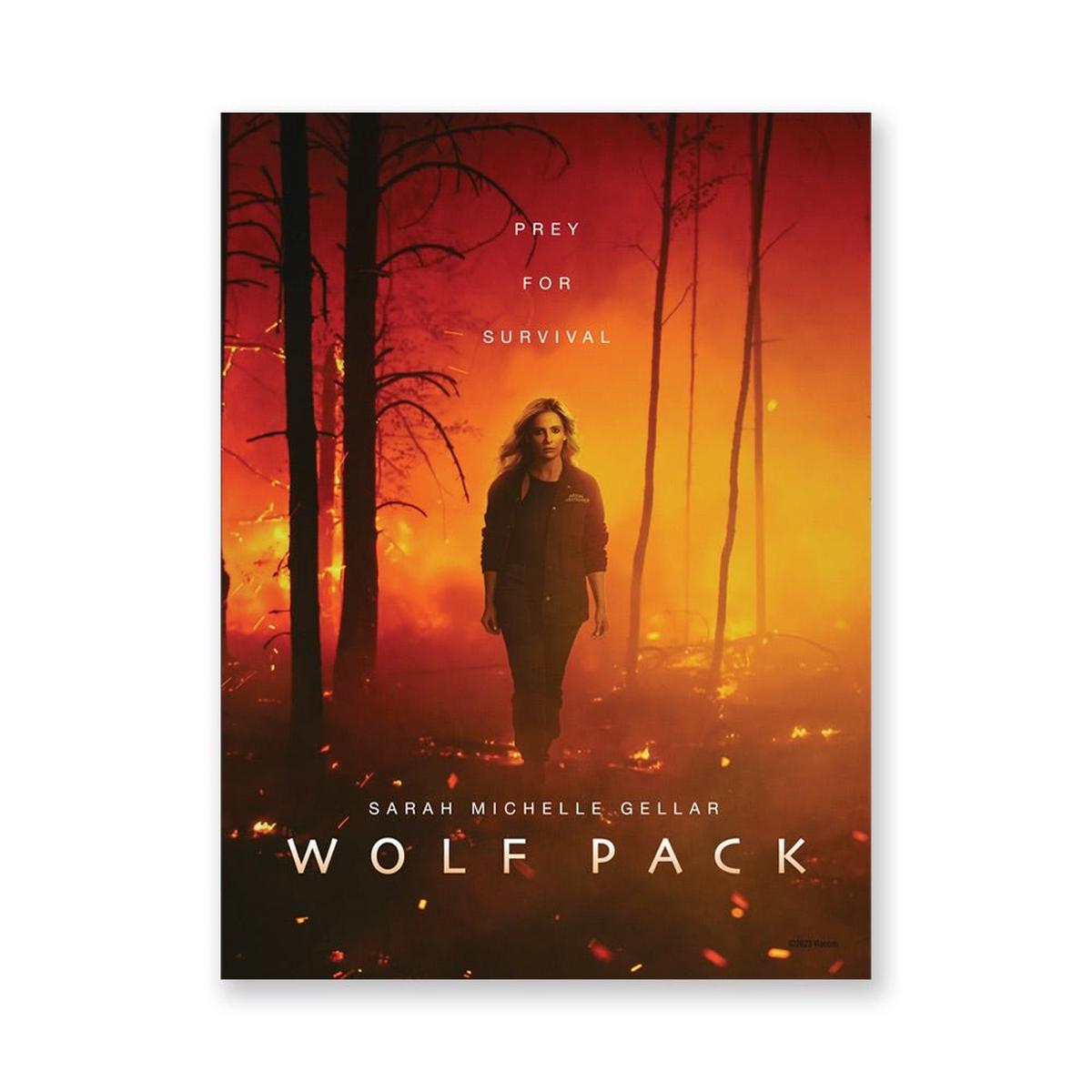 Wolf Pack Prey For Survival Premium Matte Paper Poster
