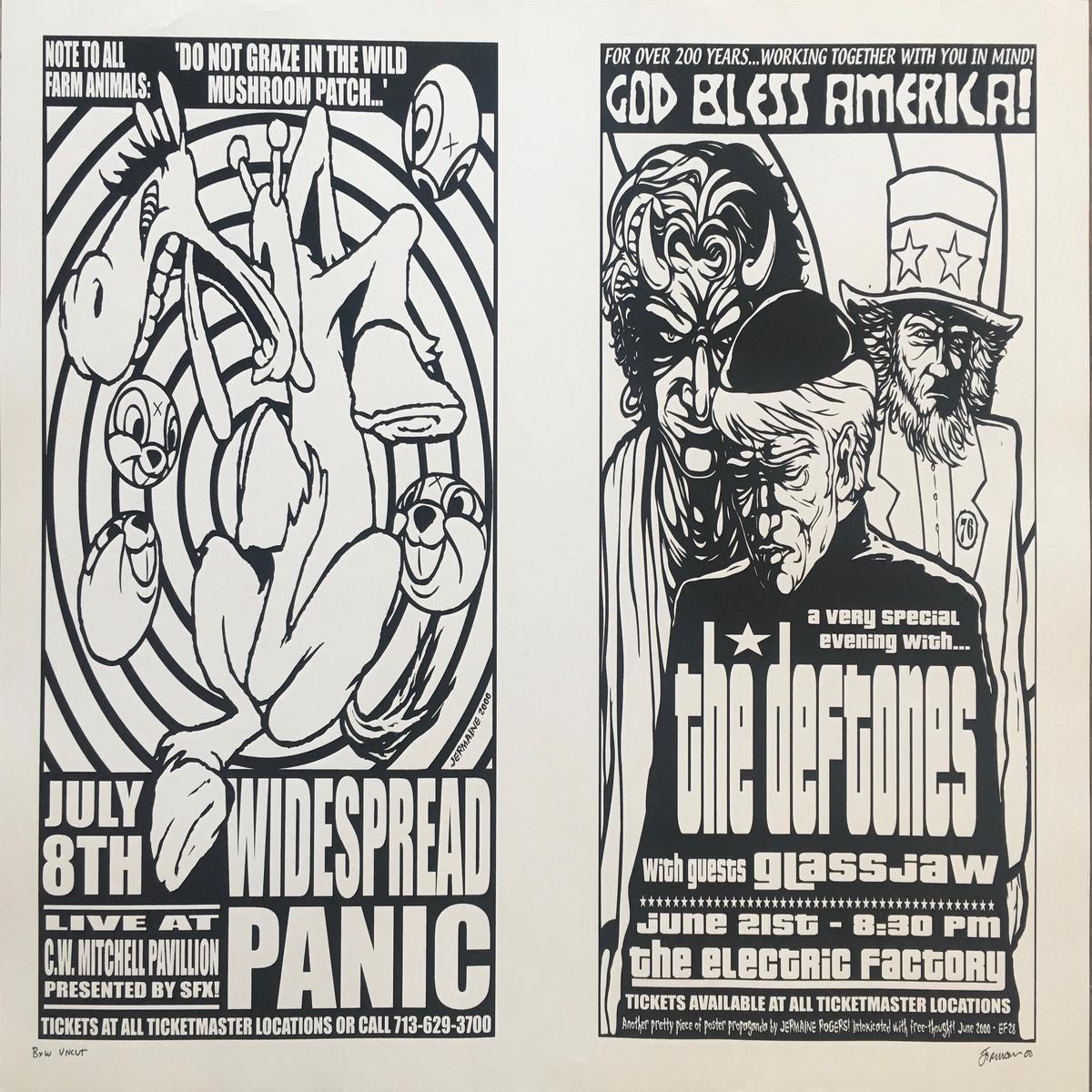 Widespread Panic & Deftones bw TEST