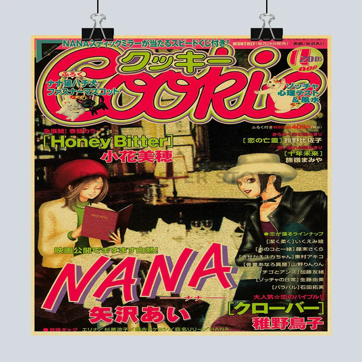 Anime NANA Retro Poster Set