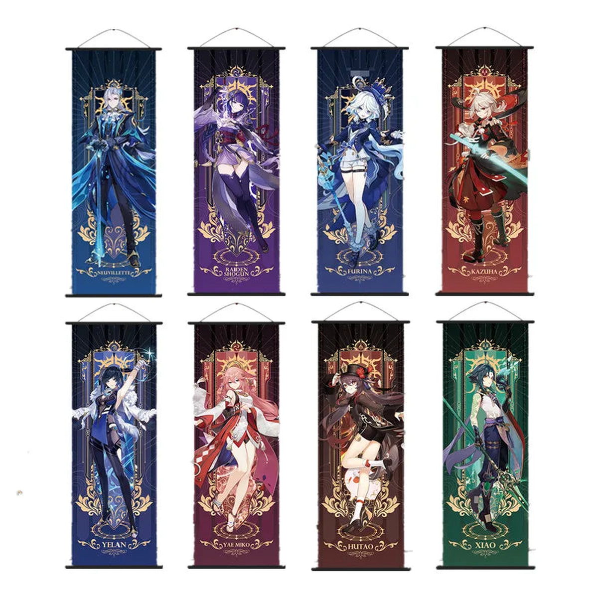 Anime Poster Wall Art Genshin