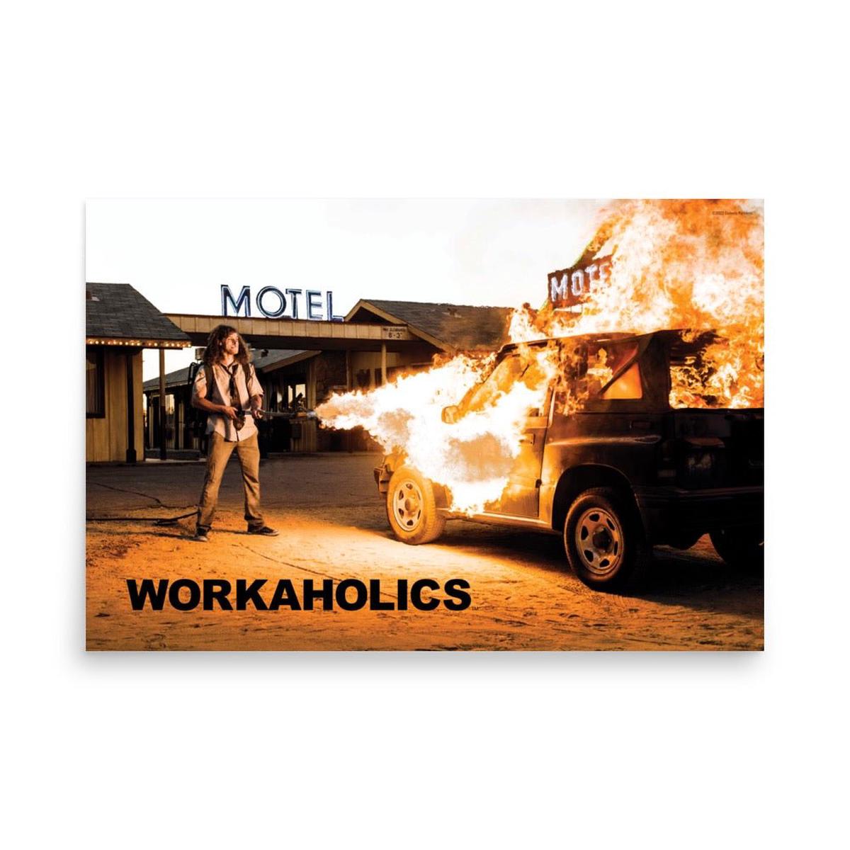 Workaholics Motel Premium Poster
