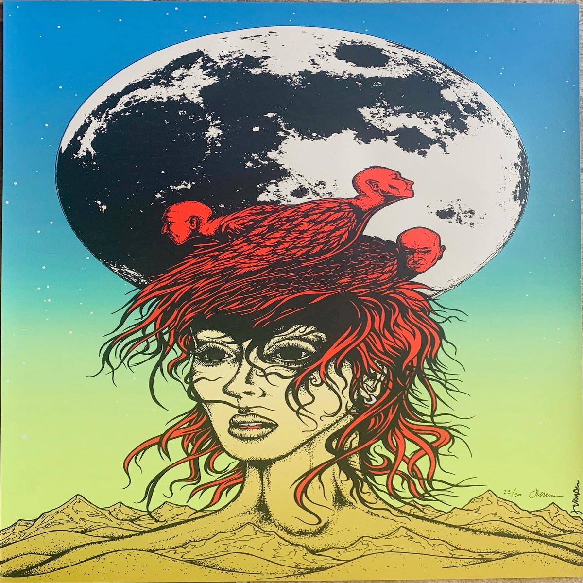 WEEN Gig Poster - 25/50 - Oatmeal Stock