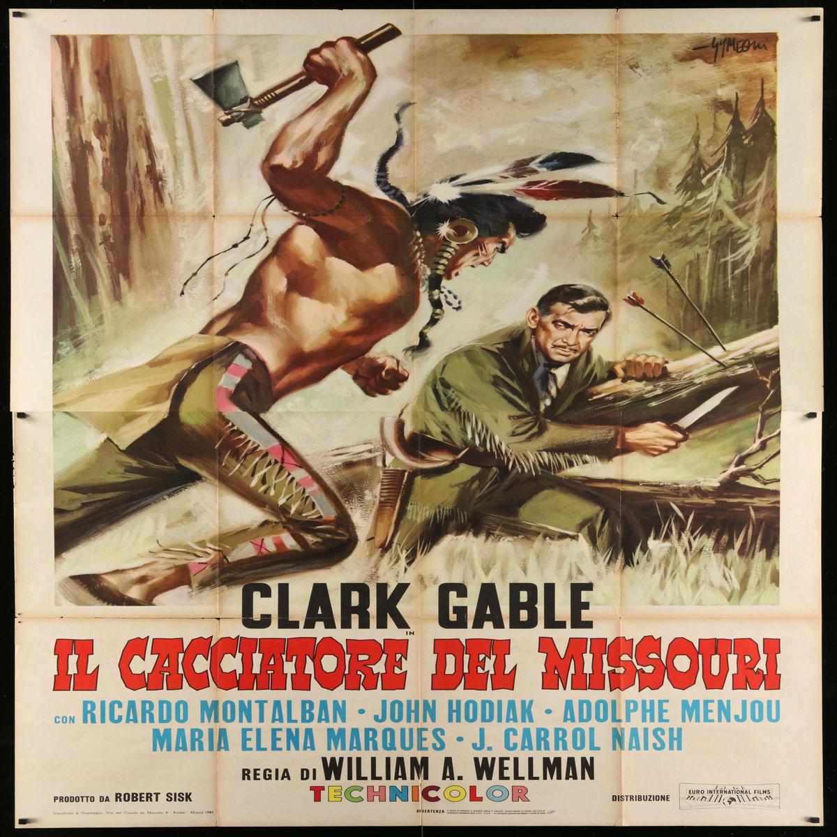Across The Wide Missouri (IL CACCIATORE DEL MISSOURI)