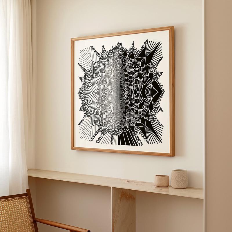 Abstract Monochrome Art (GA202304-027GLUP)