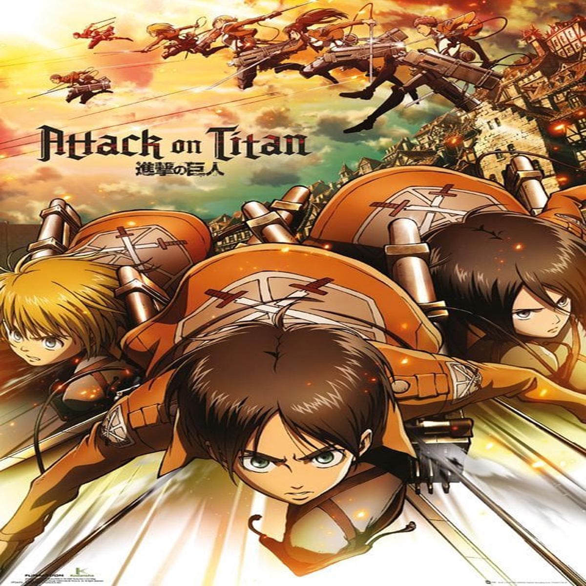 Attack On Titan Poster Pack Attack 61 X 91 Cm GB eye