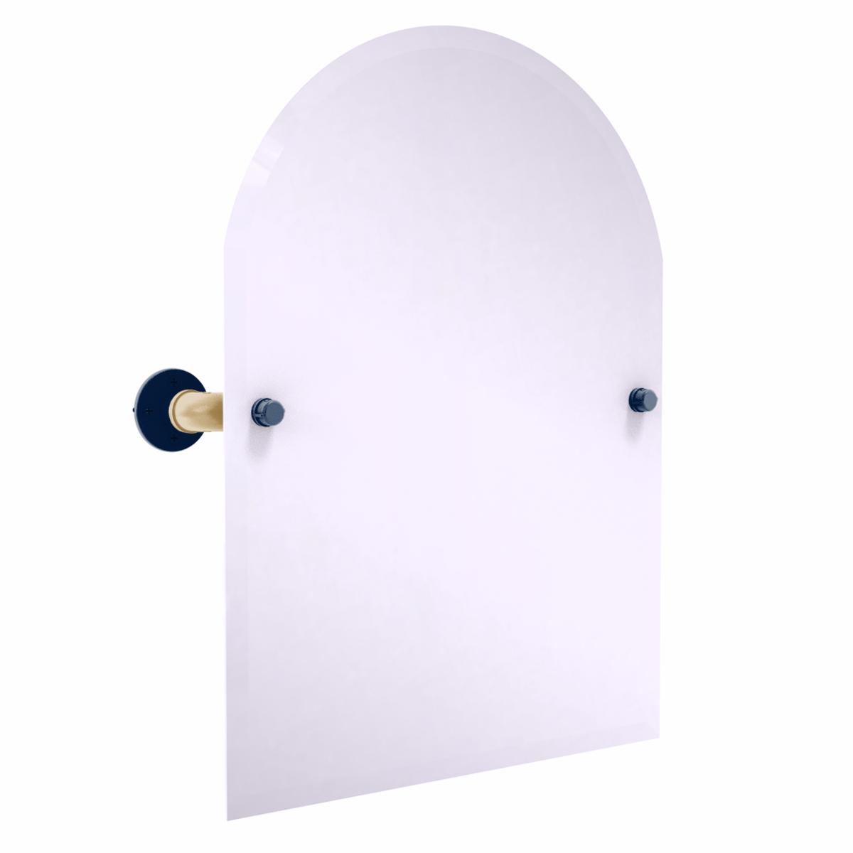 Slapshot Collection Frameless Arched Top Wall Mounted Tilt Mirror Florida Edition