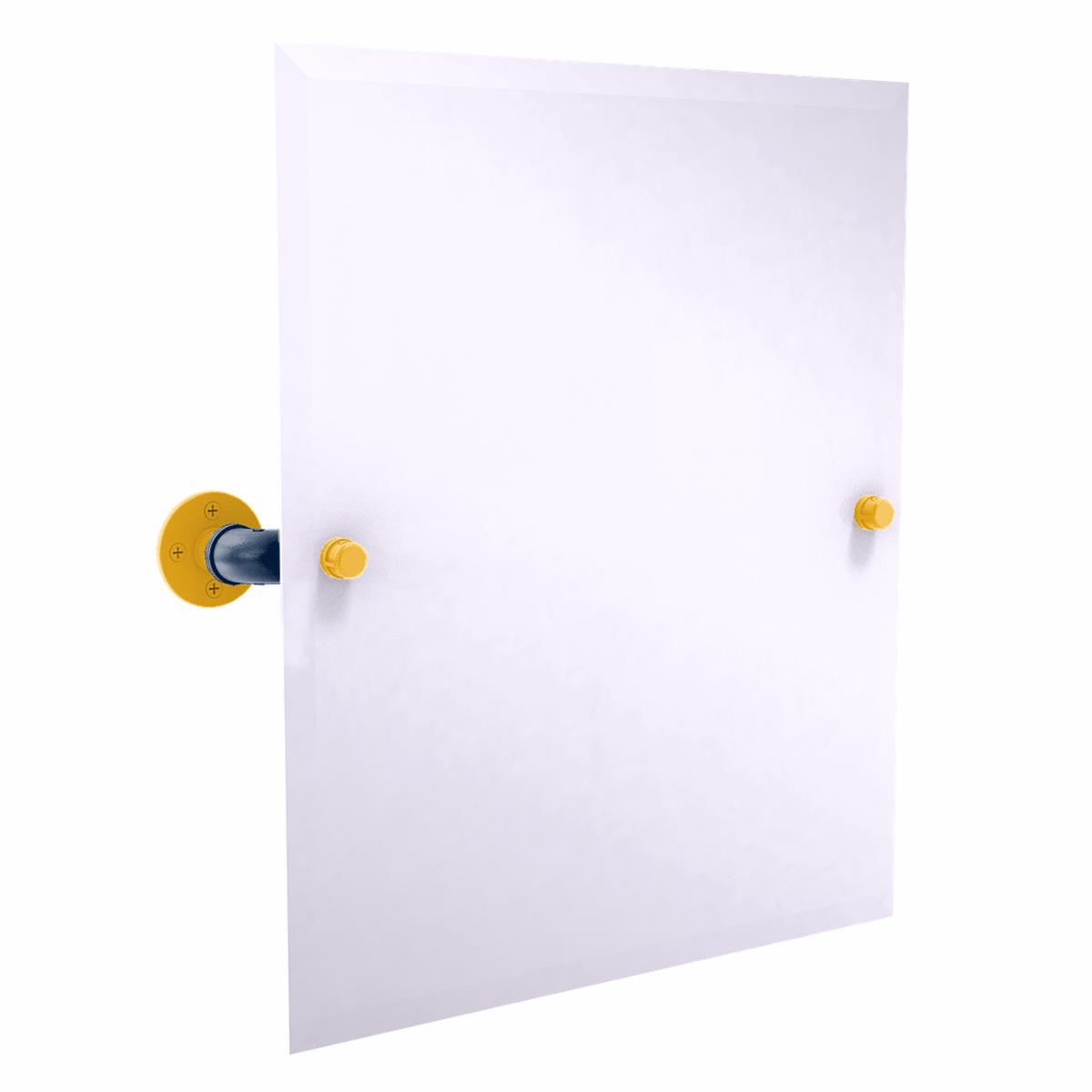 Slapshot Collection Frameless Rectangular Wall Mounted Tilt Mirror Nashville Edition