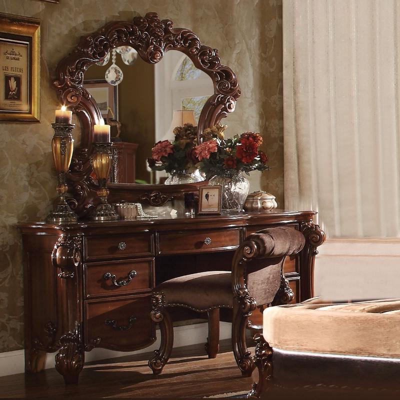 Vendome Mirror 22004 Cherry Finish | Acme