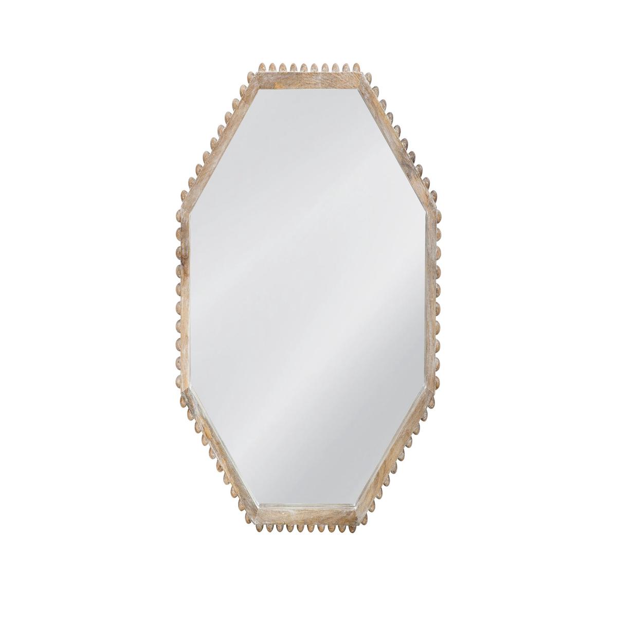 Virz - Wall Mirror - White Wash