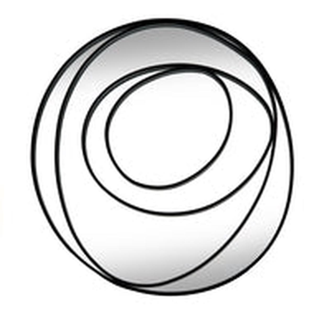Brisa Swirl Decorative Wall Mirror
