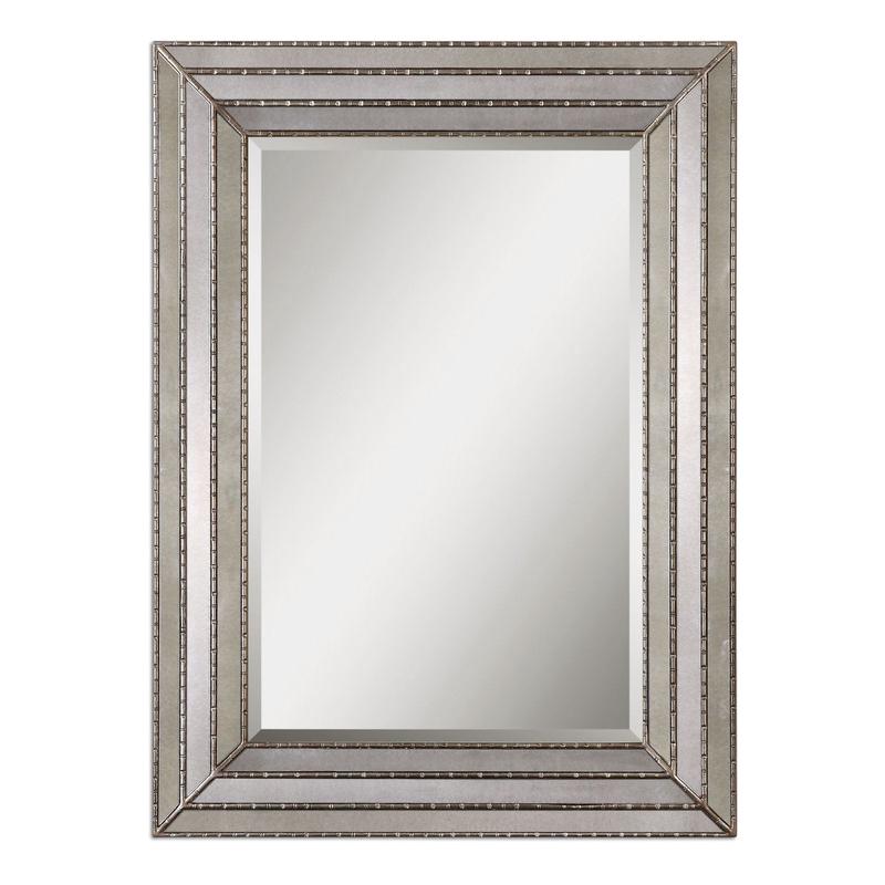 Seymour Antique Silver Mirror | Uttermost