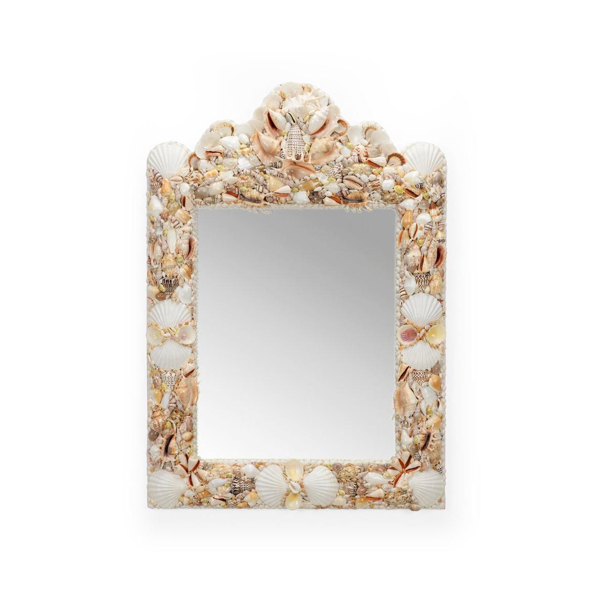 Shell Square Mirror