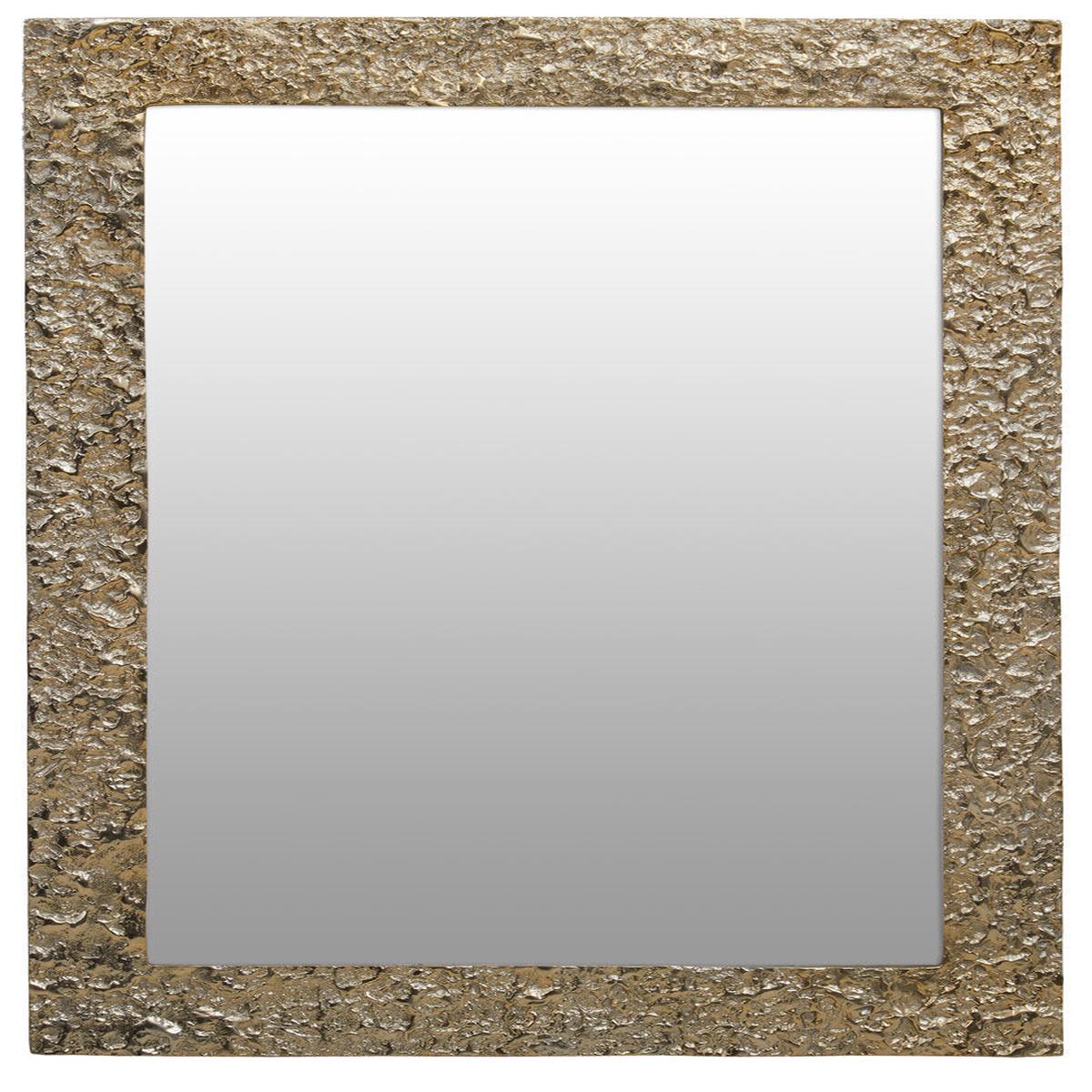 Umber Wall Mirror  Gold Finish