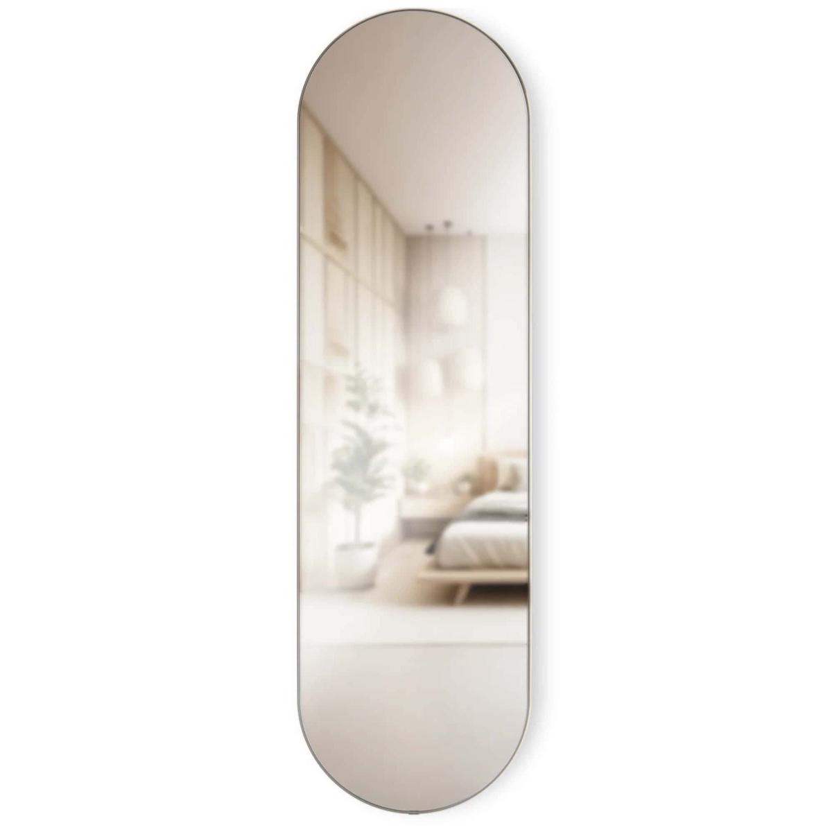 Umbra Hubba Pill mirror 157, metallic titanium