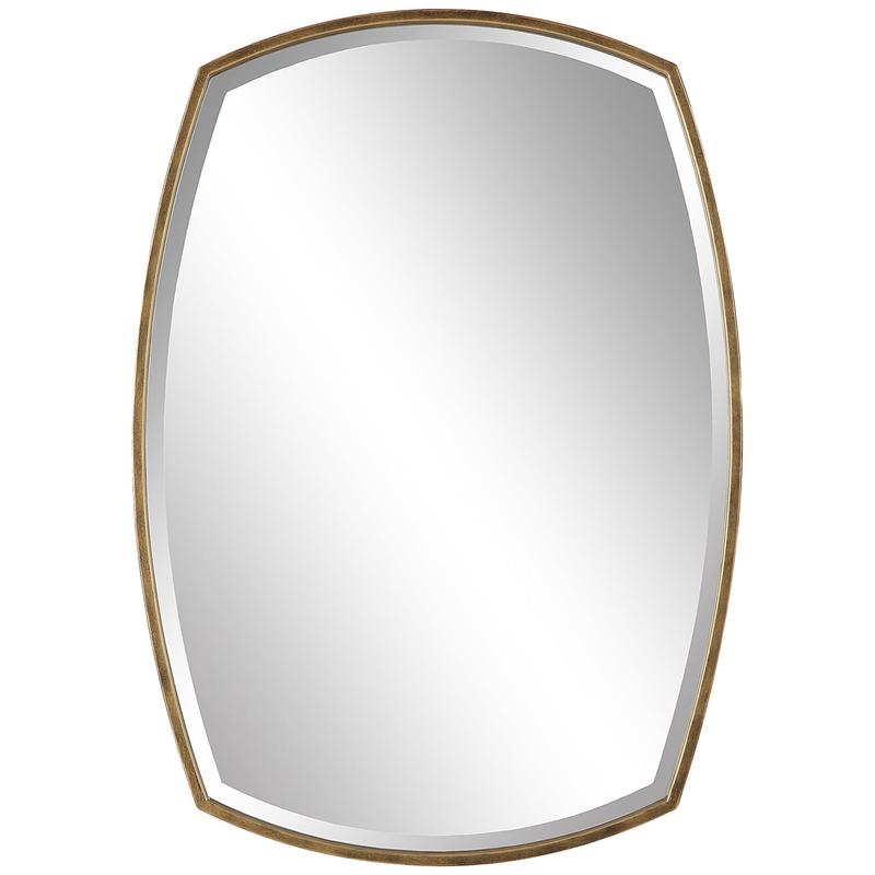 Varenna Aged Gold Vanity Mirror | Uttermost