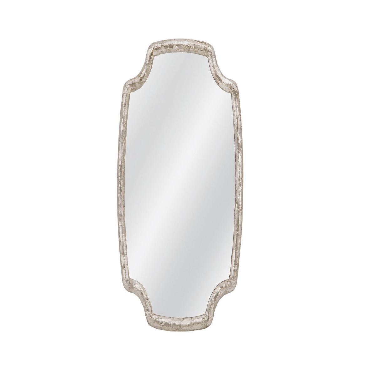 Wishing Stone - Wall Mirror - Antique Silver