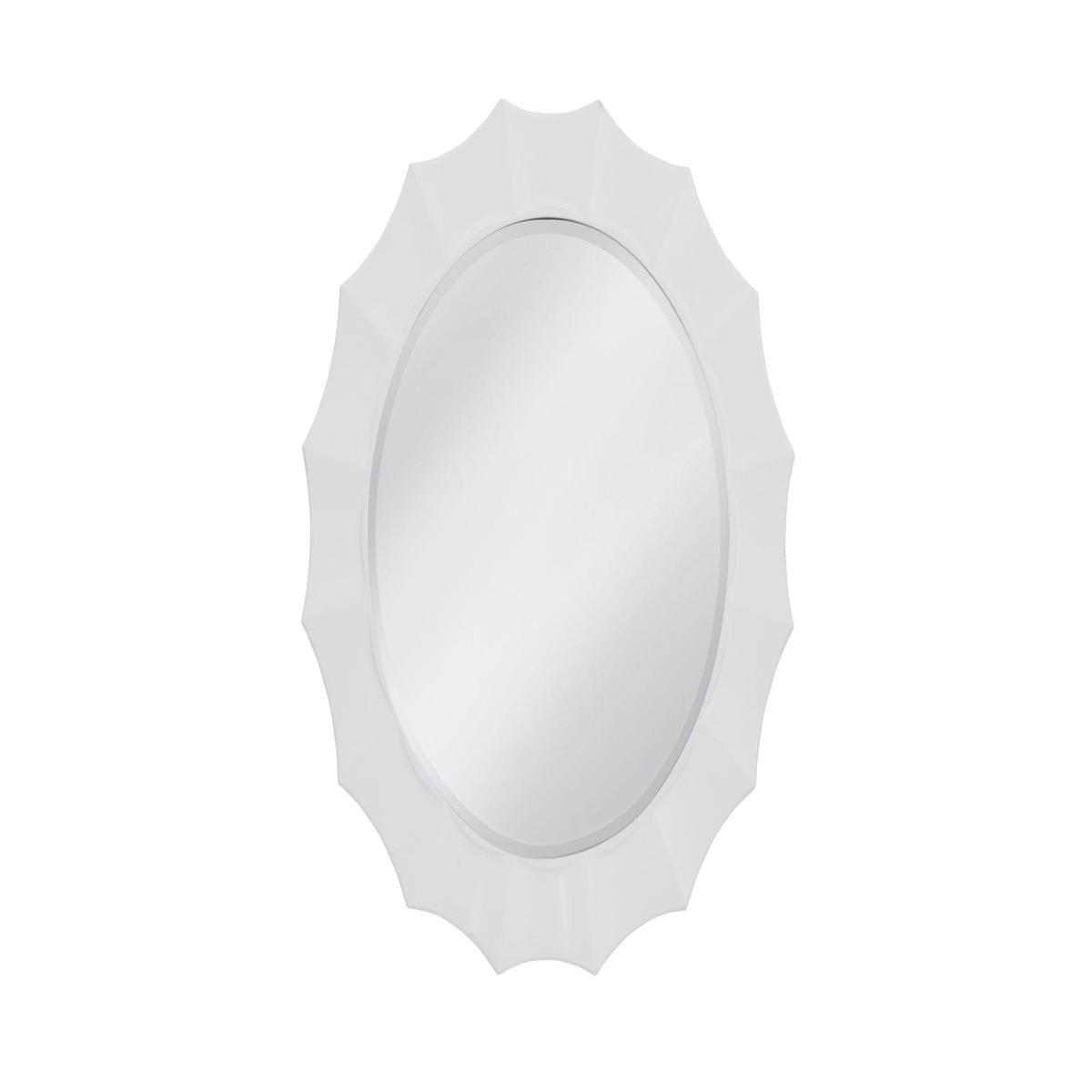Altair - Wall Mirror - Glossy White