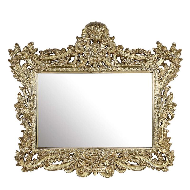 Bernadette Mirror BD01476 Gold Finish | Acme