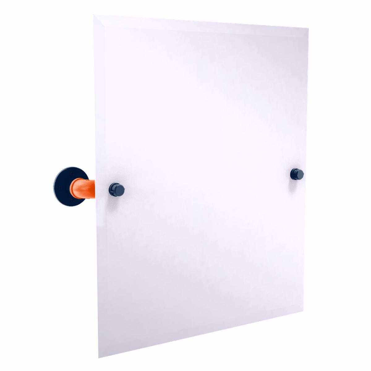 Slapshot Collection Frameless Rectangular Wall Mounted Tilt Mirror Edmonton Edition