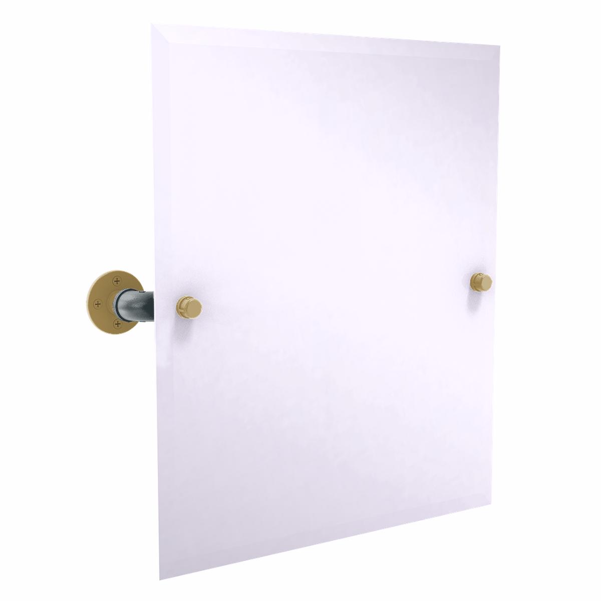 Slapshot Collection Frameless Rectangular Wall Mounted Tilt Mirror Vegas Edition