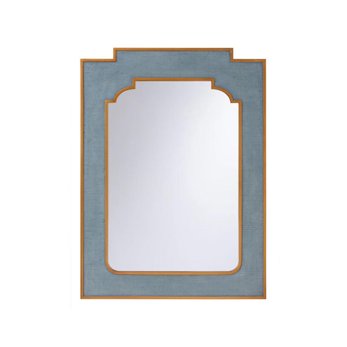 Yangon Mirror - Blue