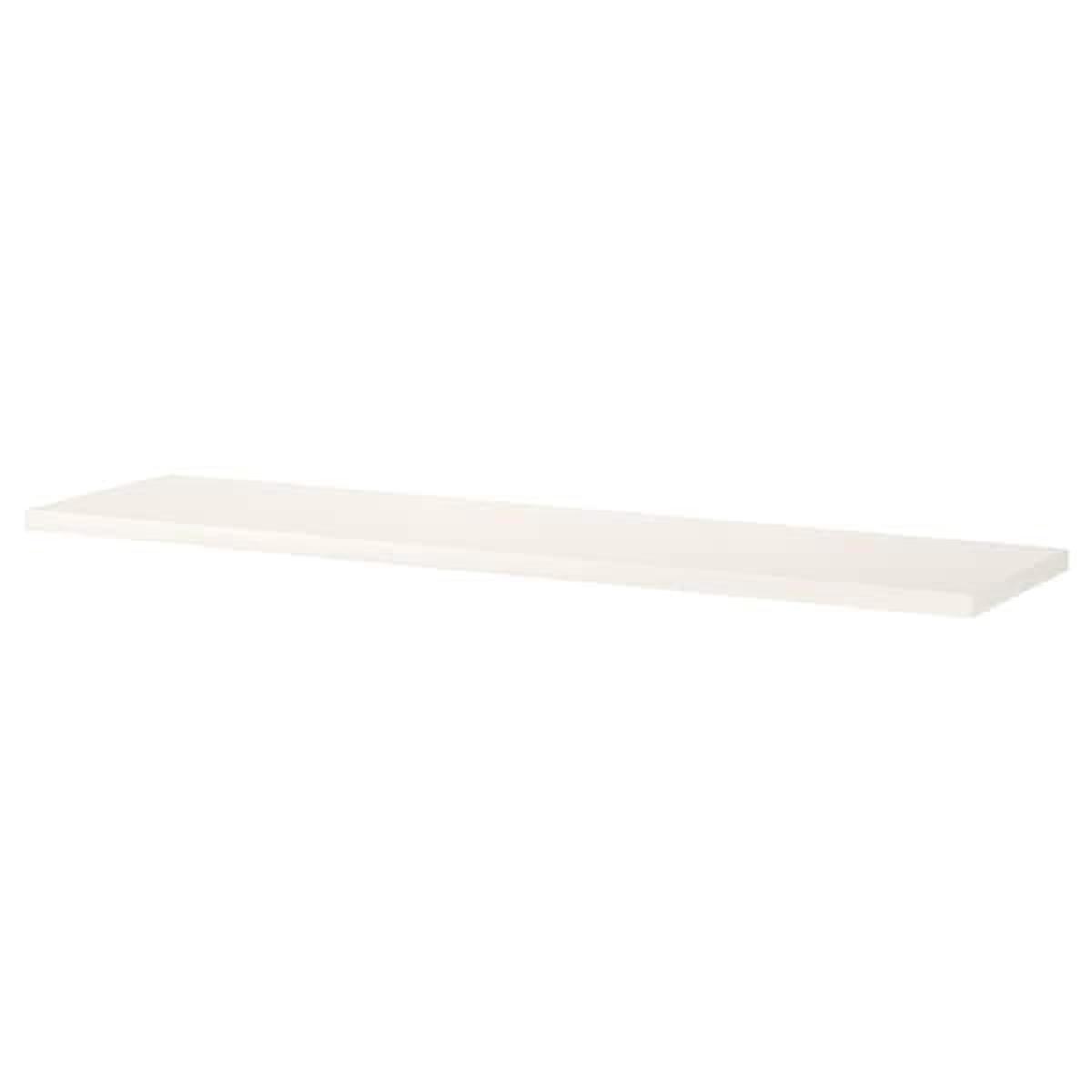 BERGSHULT shelf, white, 120x30 cm