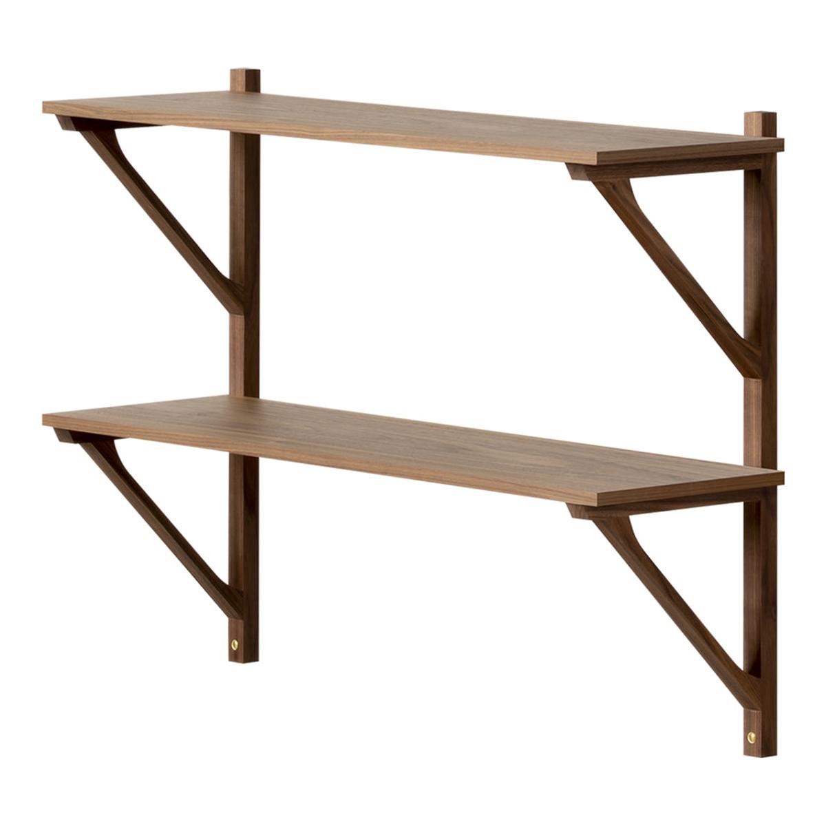 BM29 Shelf - 1-Wide - Walnut - Lacquered