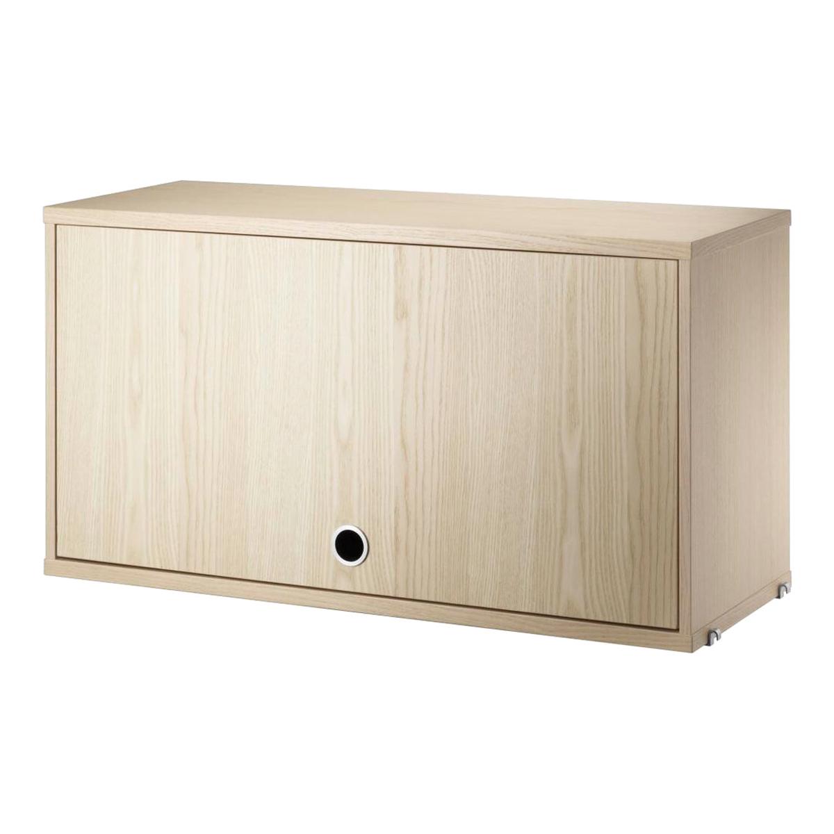 Cabinet with Flip Door - Ash Veneered Particleboard