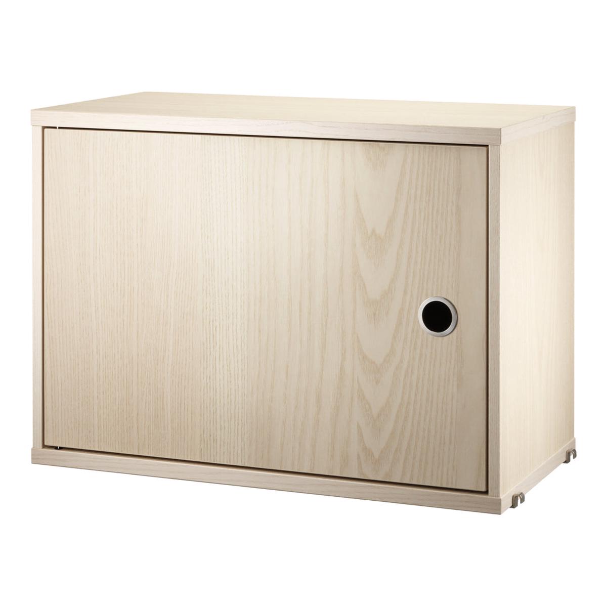 Cabinet with Swing Door - Ash Veneered Particleboard