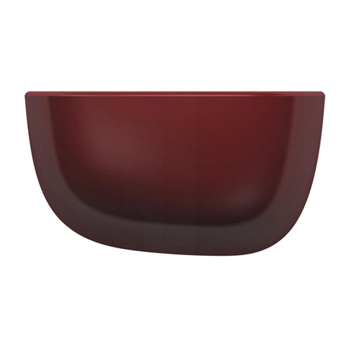 Corniches - Japanese Red | Small: 8.3" W x 5.8" D x 5.8" H