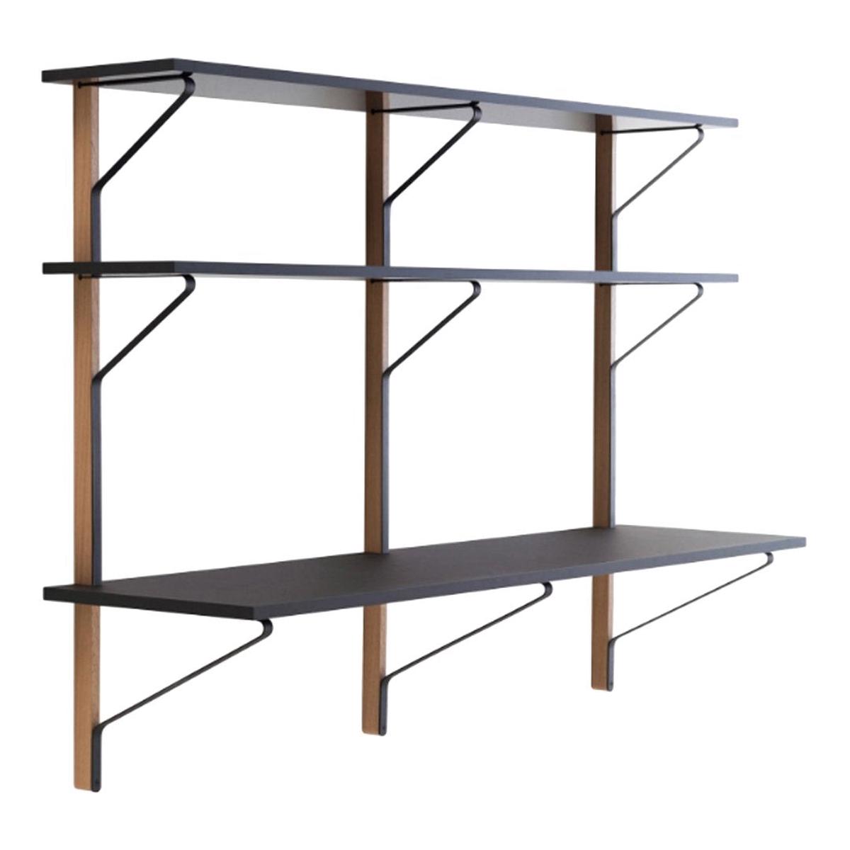 Kaaru Wall Shelf with Desk