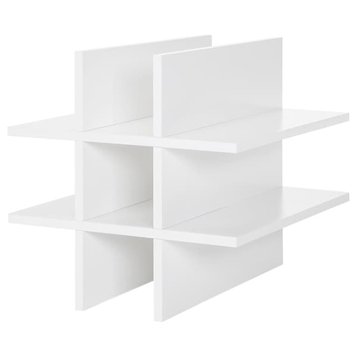 KALLAX insert for bottles, white, 33x33 cm